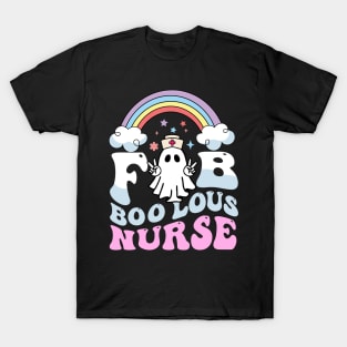 Fab Boo Lous Nurse T-Shirt